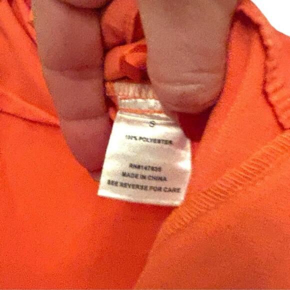 Rampage Coral Fringe Hem Cropped Pants NWT Size S Summer Capri - Picture 6 of 6